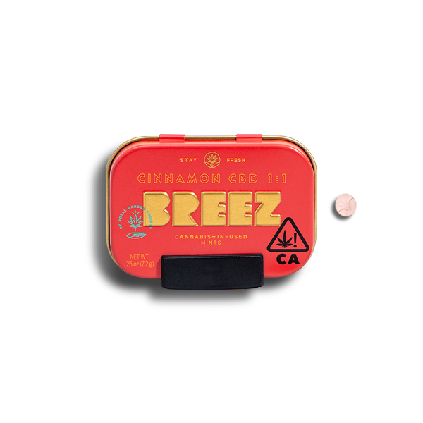 Flowertown Breeze Cinnamon CBD 1 1 Tin