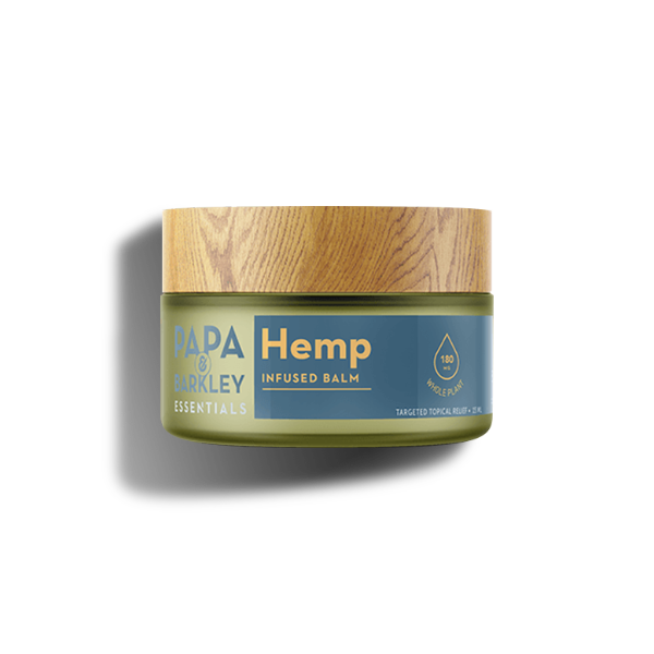 Flowertown Papa and Barkley Essentials Hemp Balm