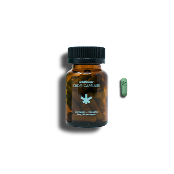 Flowertown-Wildflower-CBD+-Capsules-Curcumin-+-Ginseng